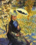 Pierre Renoir Umbrellas painting